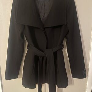 Babaton Black Trench Coat